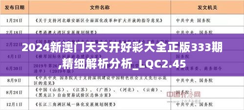 2024年天天彩正版資料,探索2024年天天彩正版資料的深度解析